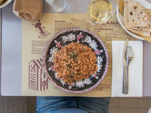 Riccione, Kalamaro, Risotto alla Marinara - Agosto 2013