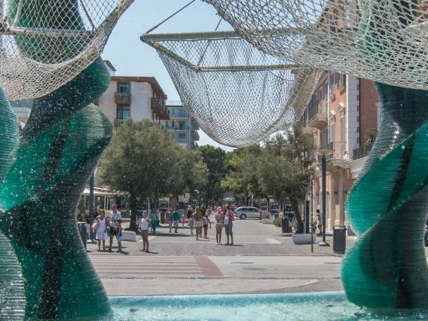 Riccione, Viale Ceccarini - Agosto 2013